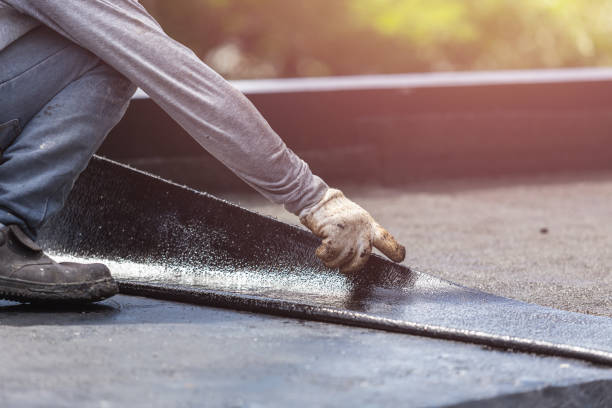 Professional Waterproofing technician working in Russia, OH